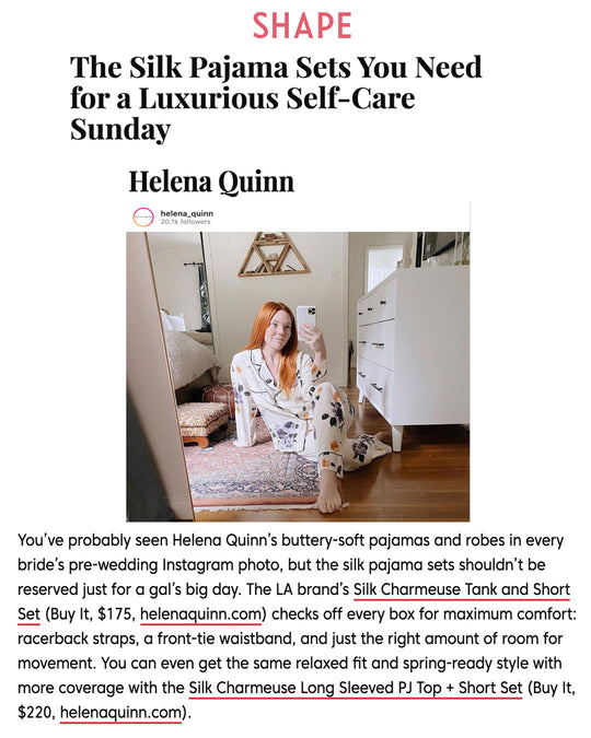Helena Quinn in Shape Magazine