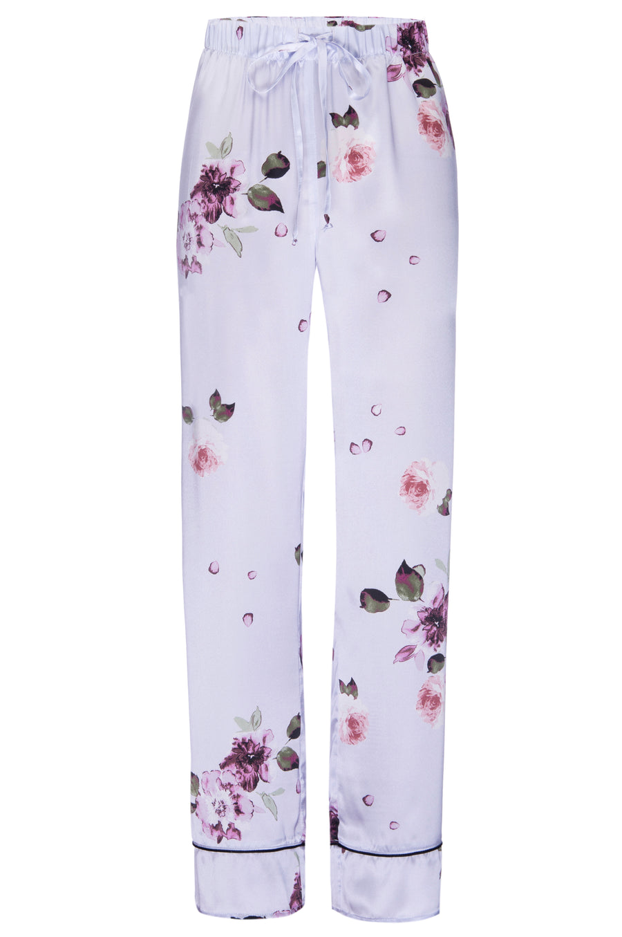 Printed Dusty Pink Lounge Pants for Women