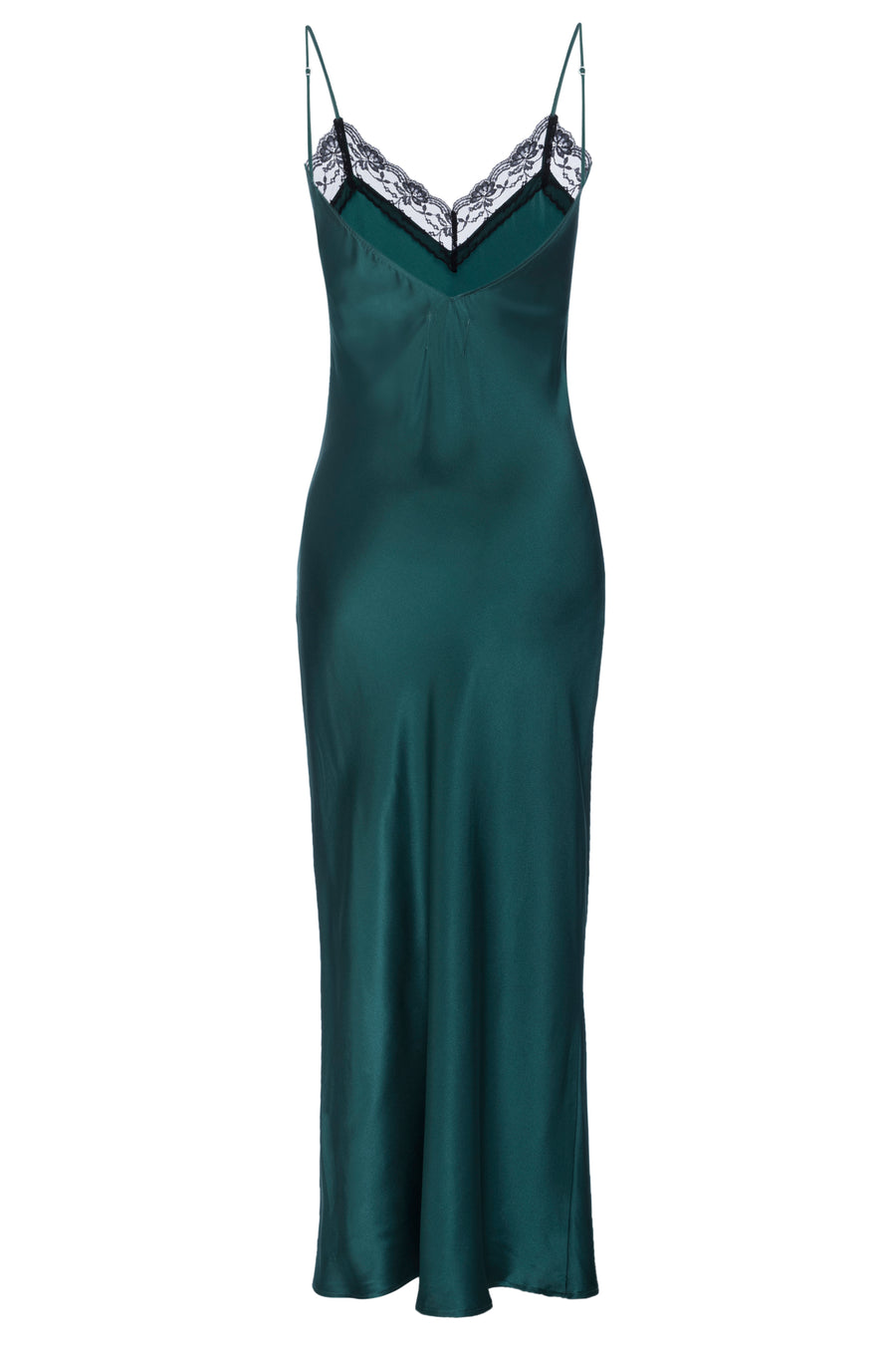 Helena Quinn Katie Slip Dress Emerald