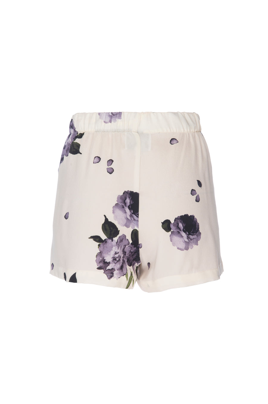 Silk Shorts: Garden Floral Print