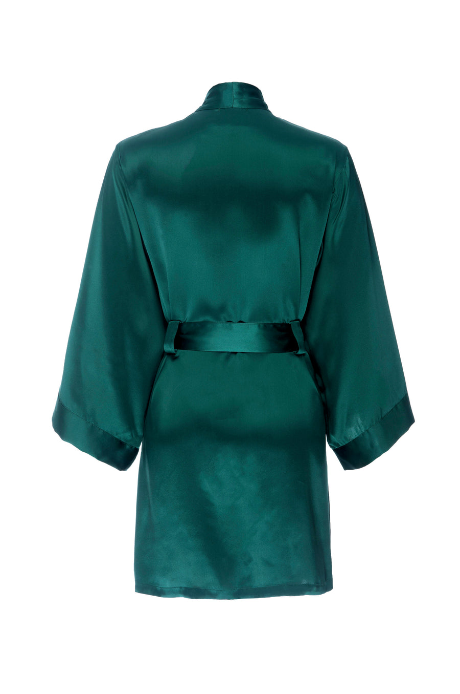 .com: emerald green silk robes